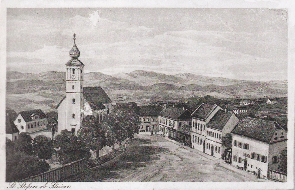 Ansichtskarte St. Stefan ob Stainz 1921 Ansichtskarte St. Stefan ob Stainz 1921